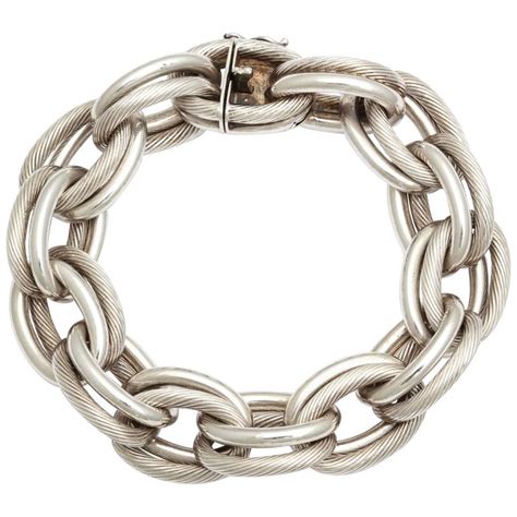 hermes silver necklace and bracelet|vintage Hermes bracelets for women.